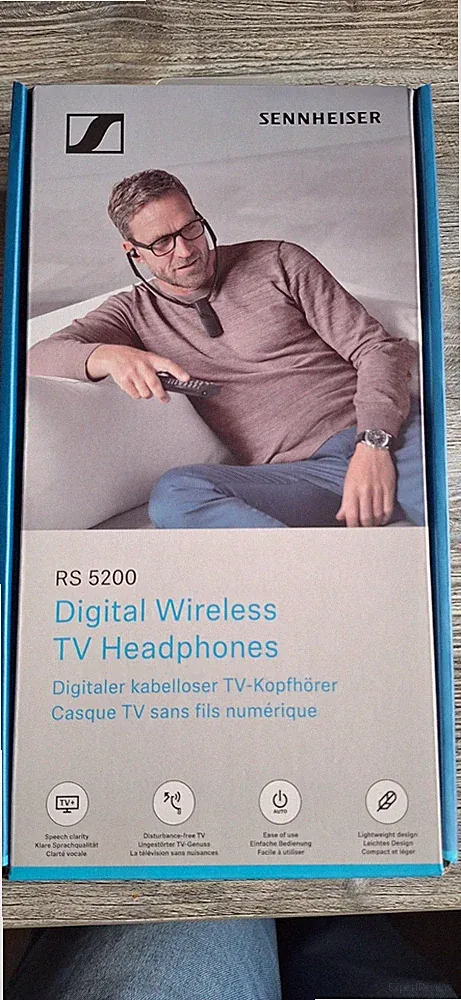 SENNHEISER RS 5200 Digital Wireless TV Headphones - Kopfhörer für Hörgeschädigte