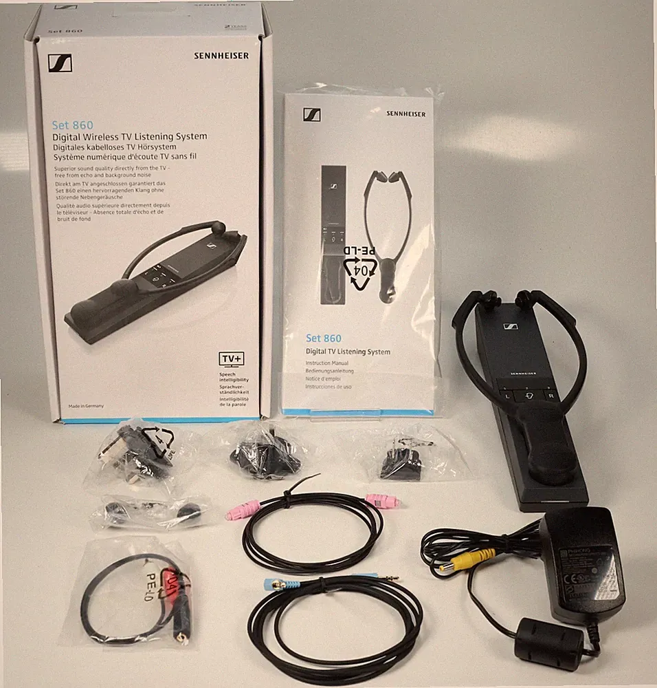 SENNHEISER Set 860 TV Kopfhörer - Schwarz - inkl OVP