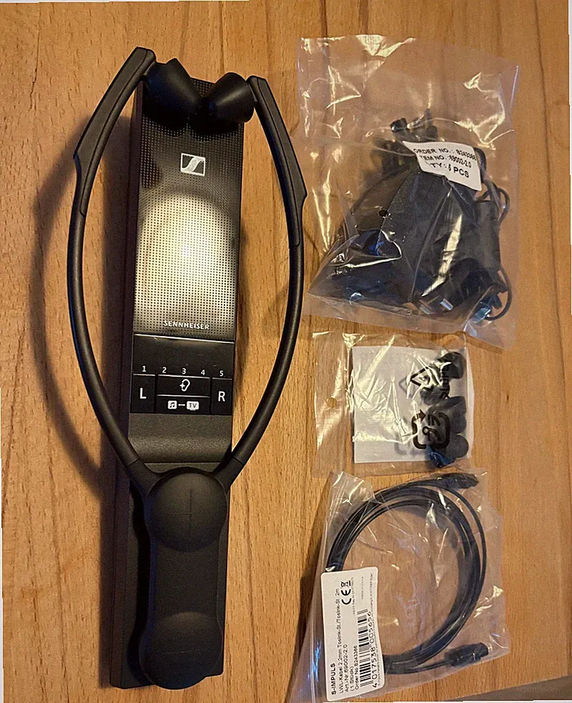 Sennheiser Set 880 Wireless Sehr Gut TV-Kopfhörer System- Schwarz (506818)
