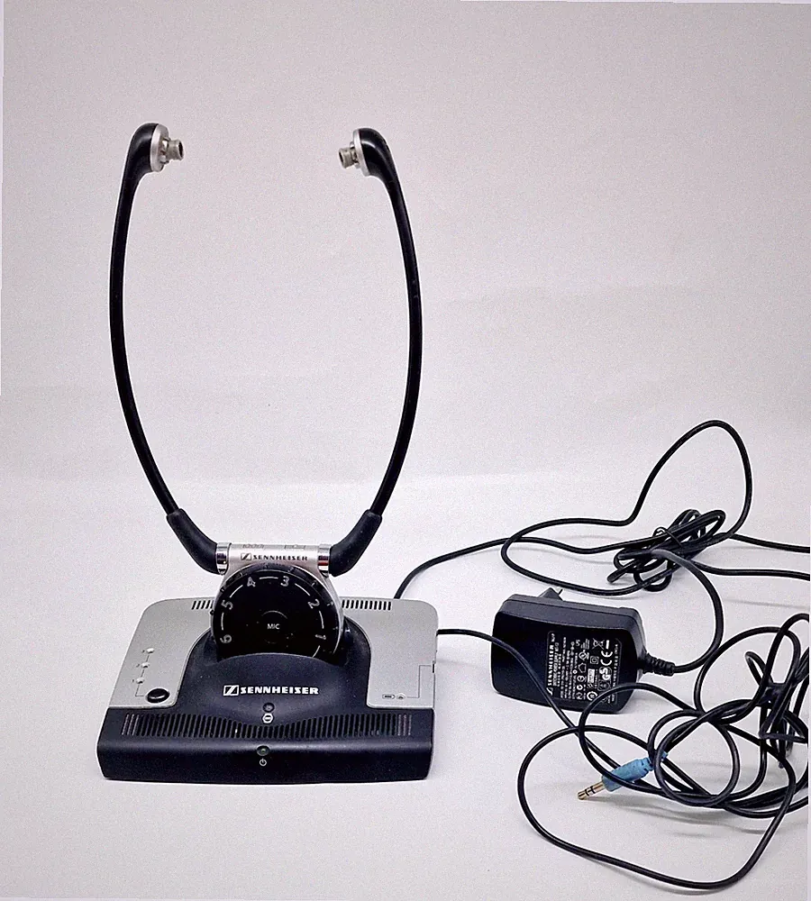 Sennheiser Set 900 - TV Infrarot Stereo Hörsystem mit Kinnbügelhörer