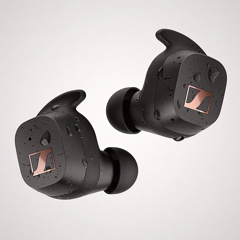 Sennheiser Sport True Wireless Bluetooth In-Ear Ohrhörer Schwarz Noise
