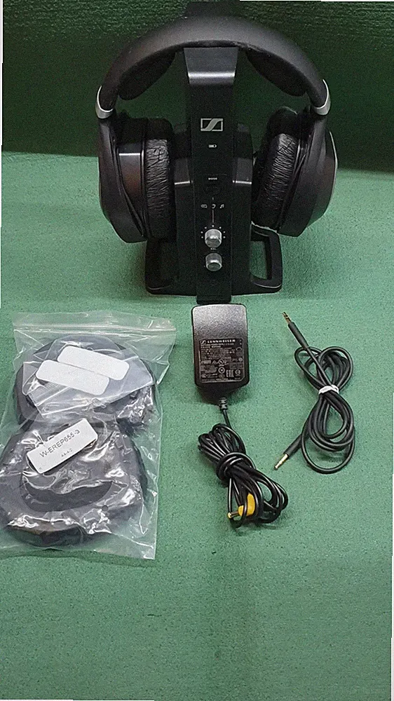 SENNHEISER TR 195 TV-Kopfhörer kabellos HDR-195 Neue Ohrpolster & Kopfband *TOP*