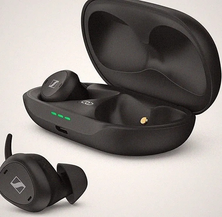 Sennheiser TV Clear Set Funk Bluetooth-Kopfhörer kabellos - Schwarz
