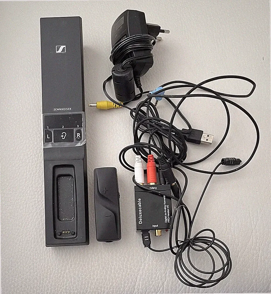 SENNHEISER TV/Funkkopfhörer System TR5000 + RR Flex für TV/Funkkopfhörer System