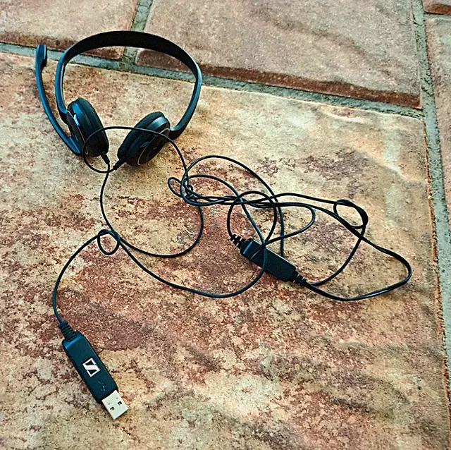 Sennheiser USB On-Ear Headset schwarz mit Boom-Mikrofon, Kopfbügel