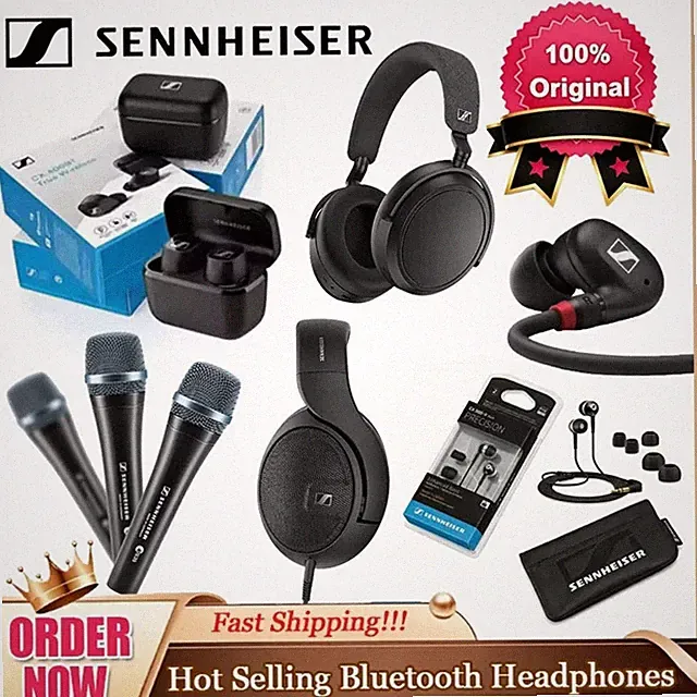 Sennheiser Wireless Bluetooth Kopfhörer HD206 IE900 Sportkopfhörer HD400S Res