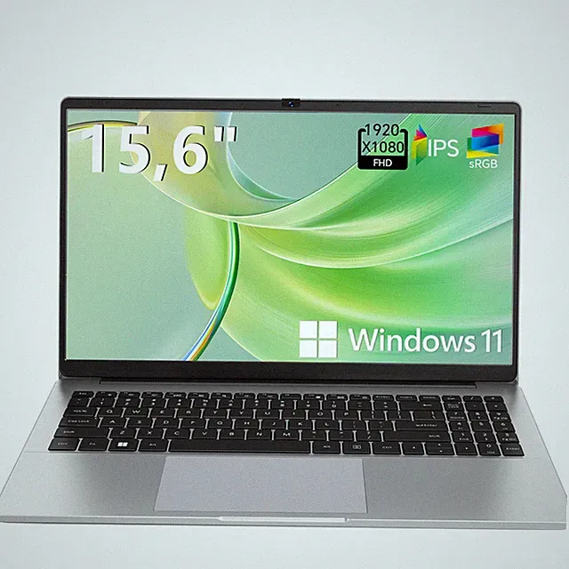 SGIN 15,6 Zoll Laptop Intel Celeron N4020 4GB DDR4 128GB eMMC Windows 11 WLAN