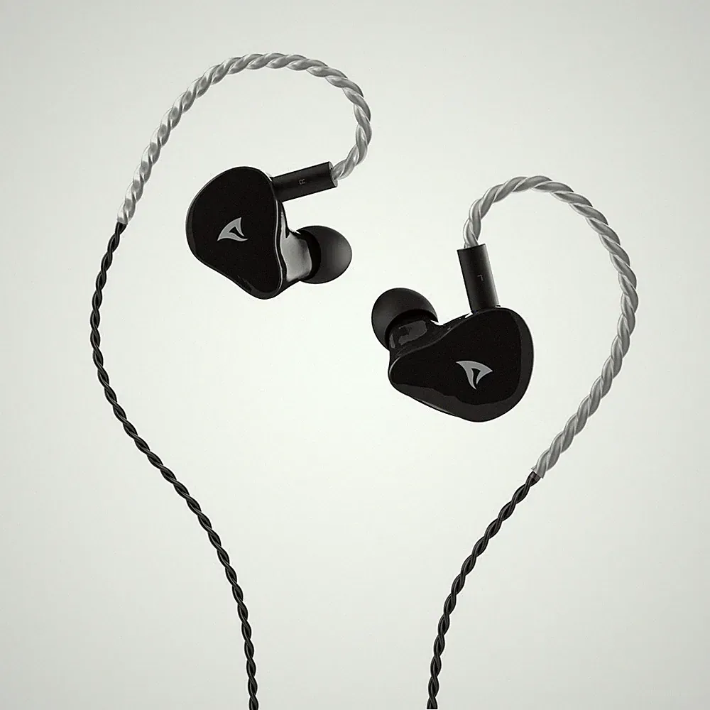 Sharkoon Stealthbite IEM In-Ear Kopfhörer, Hybrid-Treiber, USB-C DAC