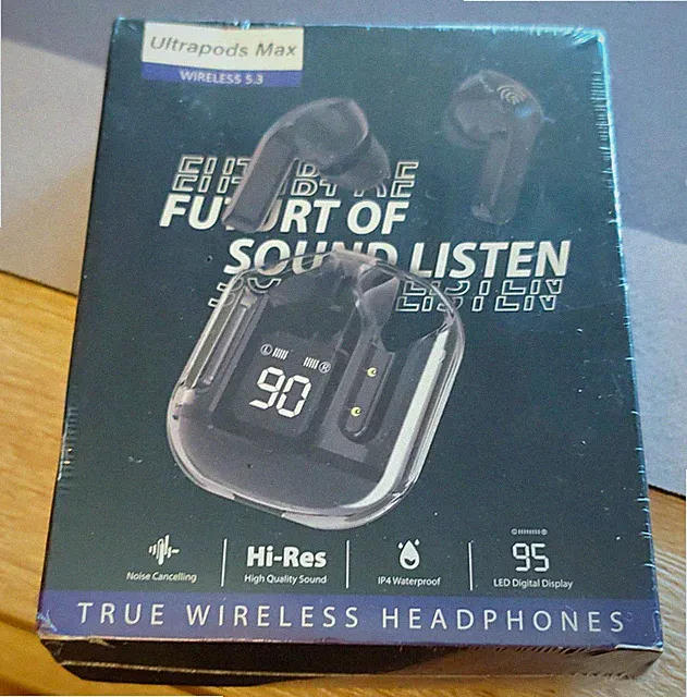 Shen Zhen NEW China Ultrapods Max True Wireless In-Ear Bluetooth 5.3 USB-C IP4