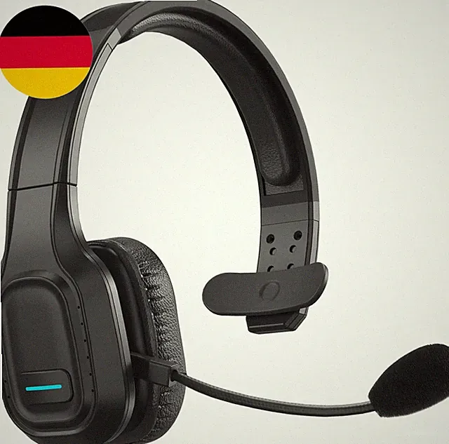 Shinepick Bluetooth Headset Für Lkw-Fahrer, Kabelloser Ein-Ohr-Kopfhörer Mit Rau