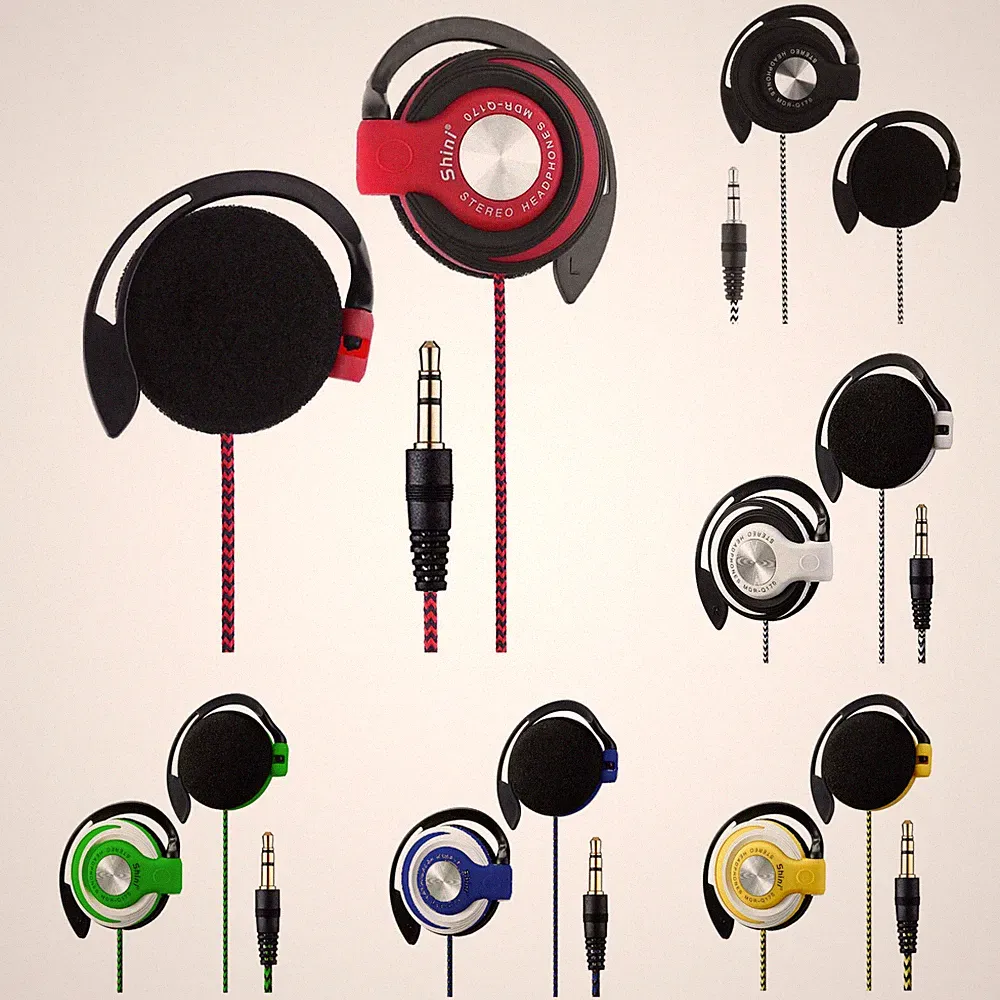 Shini MDR-Q170 Sport Ohrbügel Kopfhörer On-Ear Earphone Headphone Bass