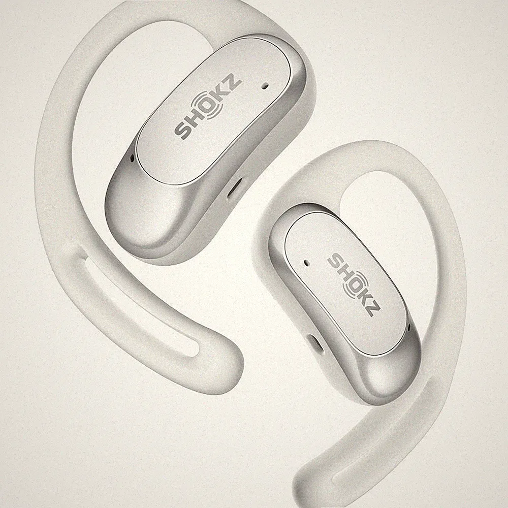 Shokz 810092678670 openfit air True-Wireless Open-Ear-Kopfhörer Weiß