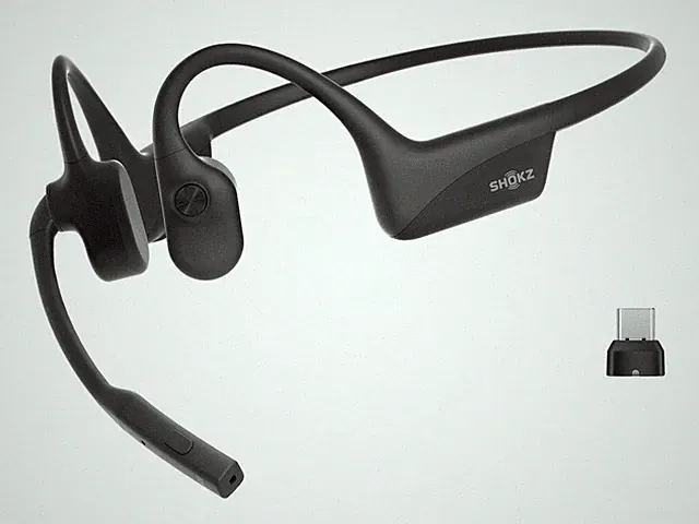 SHOKZ OpenComm2 UC Stereo-Bluetooth Knochenschall-Headset