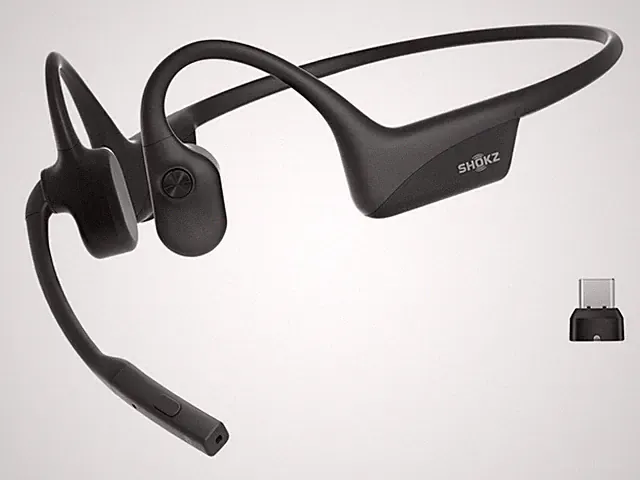 SHOKZ OpenComm2 UC Stereo-Bluetooth Knochenschall-Headset