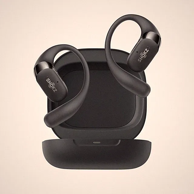 Shokz OpenFit 2+ Headset Schwarz IP55 Open-Ear Bluetooth A2DP AVRCP HFP TWS