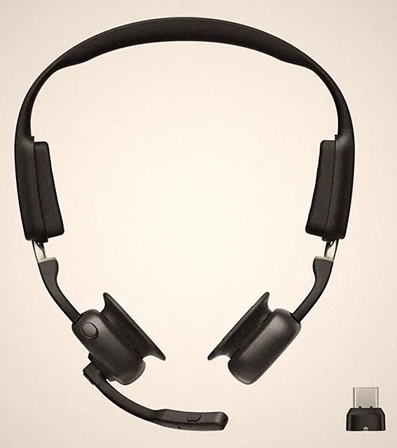 SHOKZ OpenMeet UC Bluetooth Knochenschall-Headset