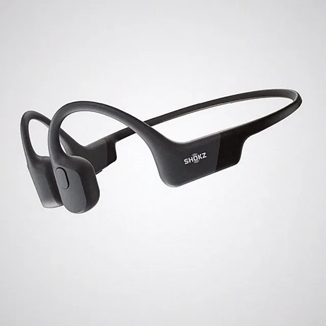 Shokz OpenRun Cosmic Black Knochenleitungs-Kopfhörer IP55