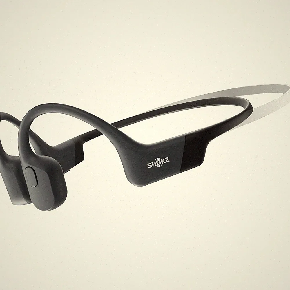 Shokz OpenRun Mini Kopfhörer schwarz Bluetooth Ohrschlingenhörer Sporthörer NEU
