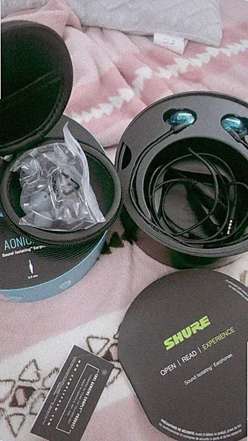 SHURE AONIC 215 kabelgebundene Kopfhörer – Versand aus Japan