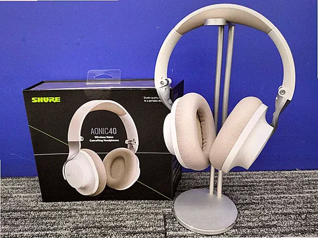Shure AONIC 40 Wireless ANC Kopfhörer Studioqualität Sound 25H Akku Sehr gute...