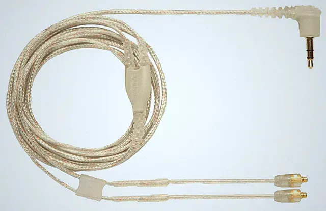 Shure EAC64CL Ohrhörer Ersatzkabel Clear für Shure SE In-Ears 162 cm MMCX Plug