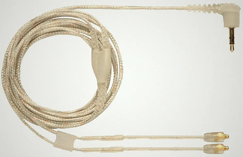 Shure Ohrhörer Ersatzkabel Clear für Shure SE In-Ear Kopfhörer mit MMCX-Stecker