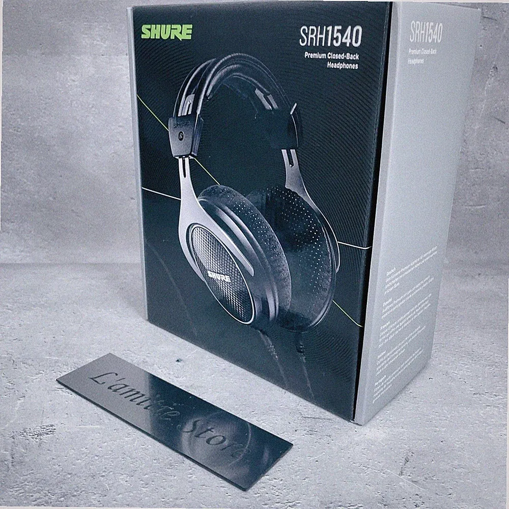SHURE Premium Studio-Kopfhörer SRH1540 Schwarz Kabel abnehmbar Typ JP SRH 1540