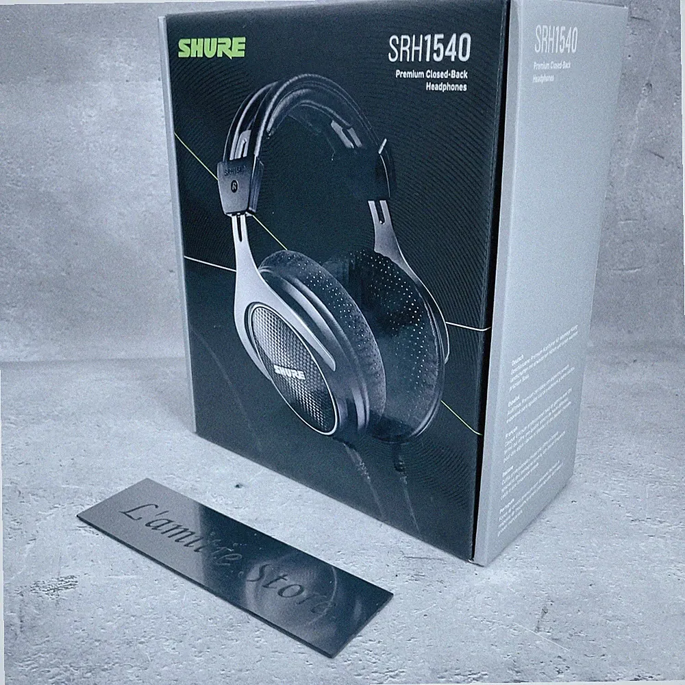 SHURE Premium Studiokopfhörer SRH1540 schwarz Kabel abnehmbar Typ JP SRH 1540