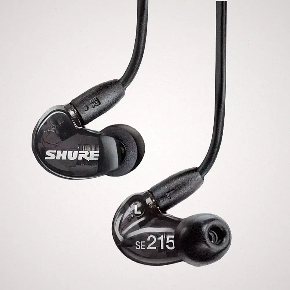 Shure SE215 Kabelgebundene 3.5mm Jack Sound Isolating abnehmbare Kopfhörer