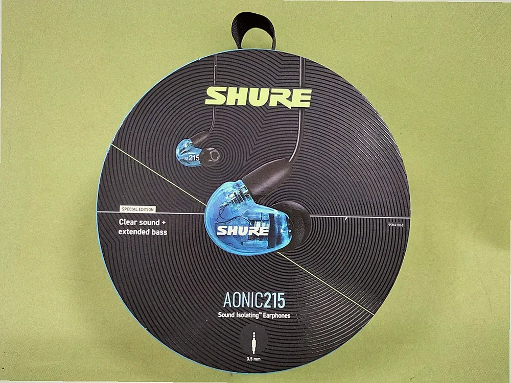 Shure SE215 True Wireless Kopfhörer Ohrbügel Design Schwarz Bluetooth...
