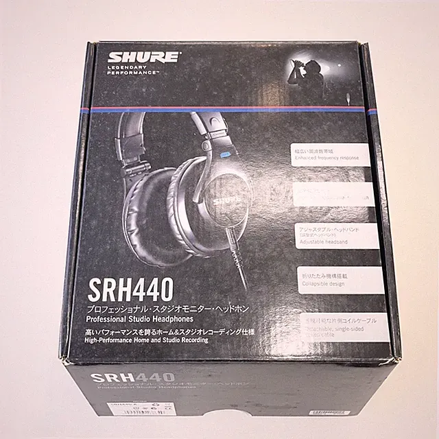 SHURE SHR440 Kopfhörer, guter Zustand aus Japan