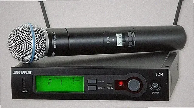 Shure SLX4+ Beta 58A Gesang Allrounder Funk Mikro für jeden Sänger(in) NP 1.200€