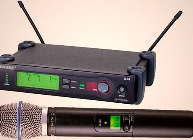 Shure SLX4 + Beta 87A Gesang Shure Flaggschiff Mikro TOP für Sänger-in NP 1.400€