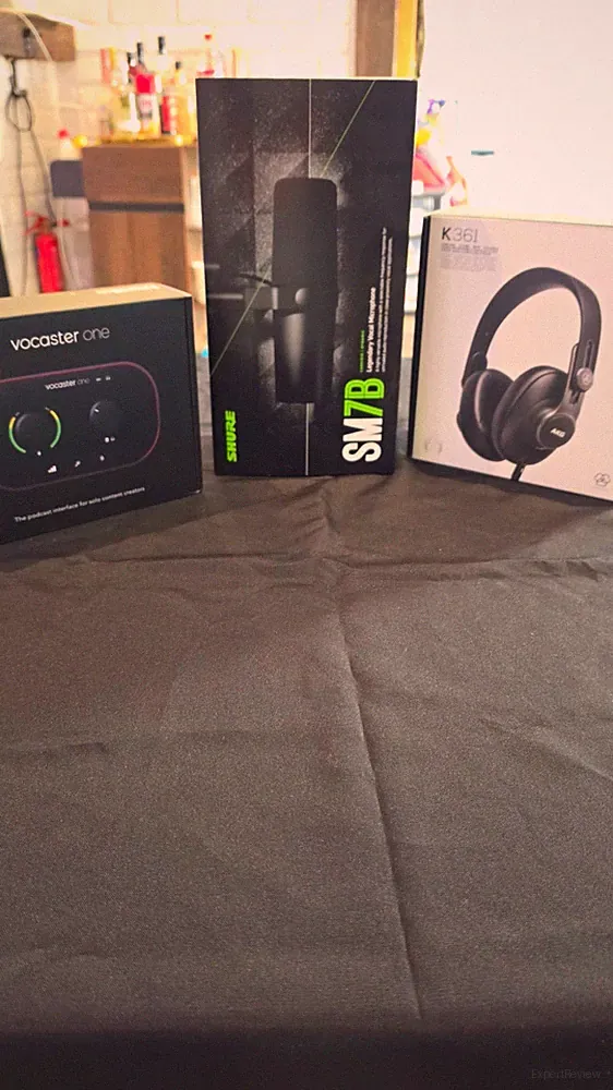 Shure SM7B SET Vocaster One und K361 Kopfhörer - Studio Set- Mit Garantie