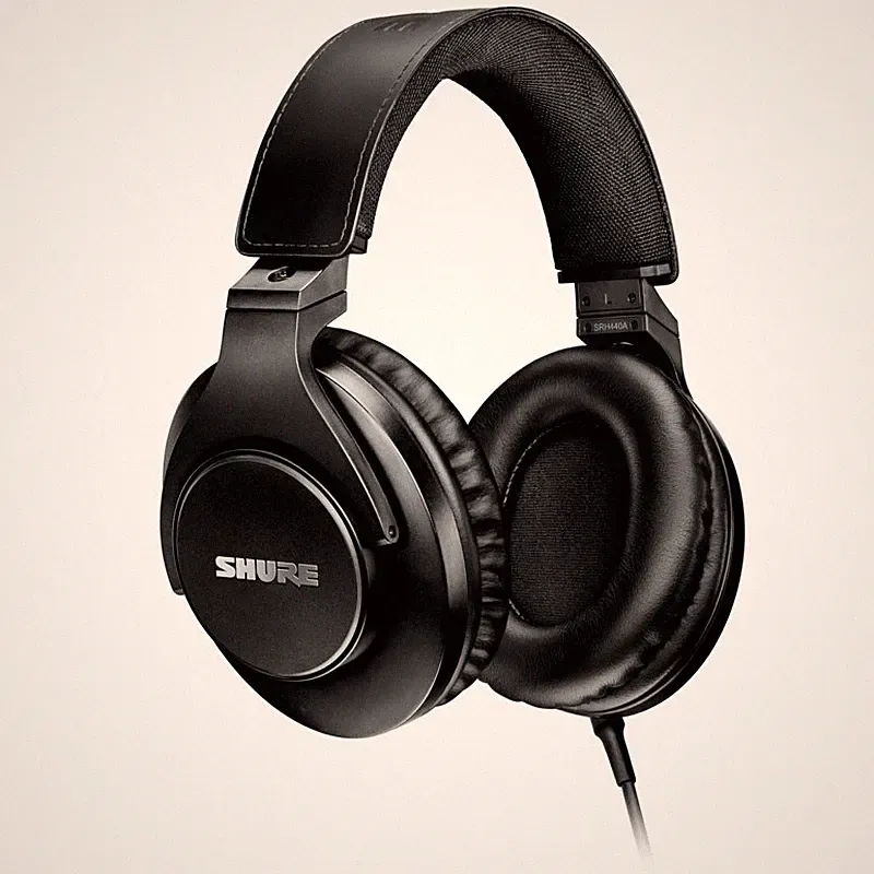 Shure Srh440 Pro Studio Headphones Kopfhörer 22 KHz im SRH440A-EFS Modus