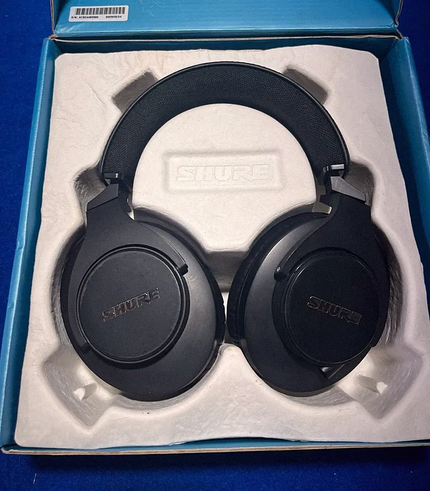 Shure SRH440A Kabelgebundene Over-Ear-Kopfhörer zur Überwachung und Aufnahme.