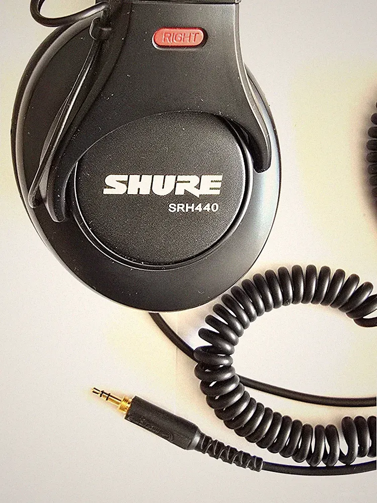 Shure SRH440A Studio Kopfhörer DJ Headphones Monitoring Recording Podcasting