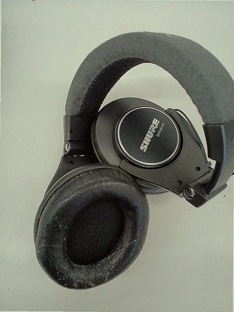 Shure SRH840 Over-Ear geschlossen dynamische Studiokopfhörer gebraucht - getr...
