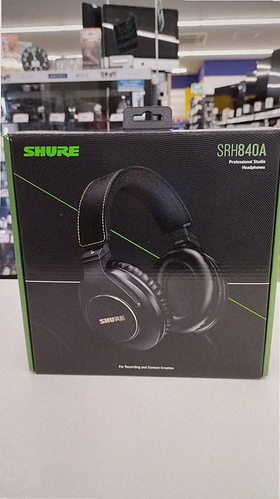 Shure SRH840A-A Over-Ear Kopfhörer geschlossener Studiomonitor schwarz