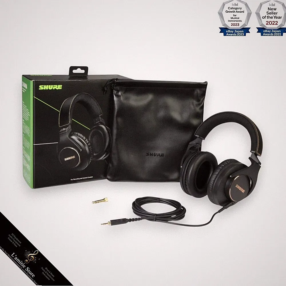 SHURE Sure Professional Studios Kopfhörer gekapselt Typ SRH840A Schwarz Japan
