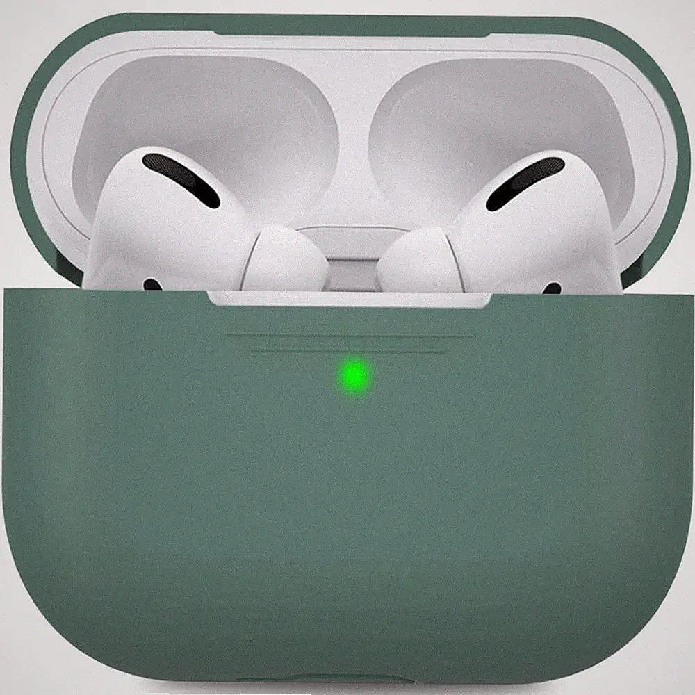 Silikon Huelle fuer Kopfhoerer Pro Schutzhuelle Case LED sichtbar kabellos Etui