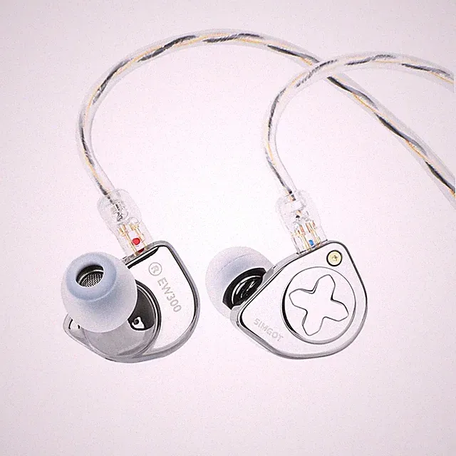 SIMGOT EW300 In Ear Monitor 1DD 1Planar 1PZT Hybrid Kopfhörer, Kabelgebunden