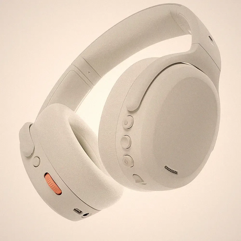 Skullcandy Crusher ANC 2 drahtlose Kopfhörer, weiß Bluetooth Over-Ear Active...