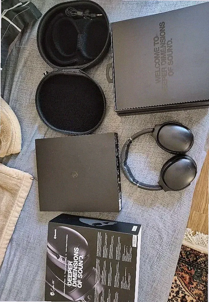 Skullcandy Crusher ANC 2 Wireless Kopfhörer Bluetooth Bass Vibration mit Case
