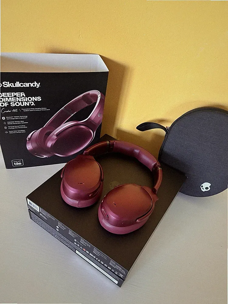 Skullcandy Crusher ANC Bluetooth Kopfhörer Red Moab - Top Zustand S6CPW-M685
