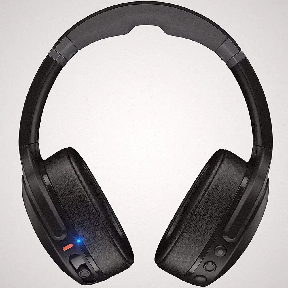 Skullcandy Crusher Evo Wireless Over-Ear Bluetooth Kopfhörer Schwarz Bass MwSt