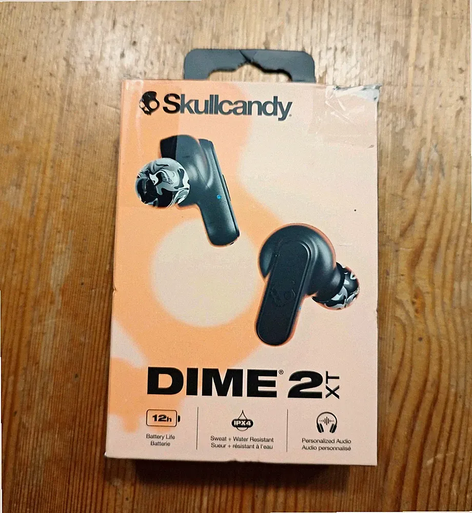 Skullcandy Dime 2 XT In Ear True Wireless Bluetooth Kopfhörer Schwarz Neu