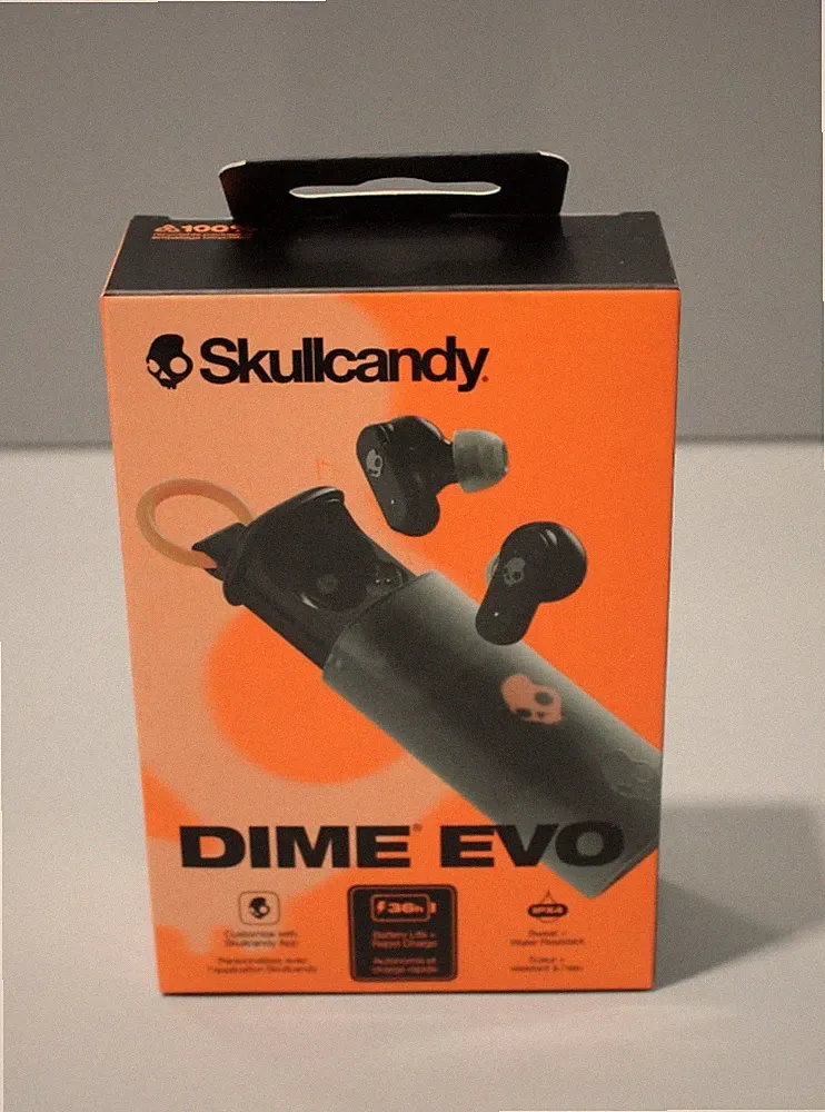 Skullcandy Dime EVO In-Ear True Wireless Earbud Bluetooth Black NEU