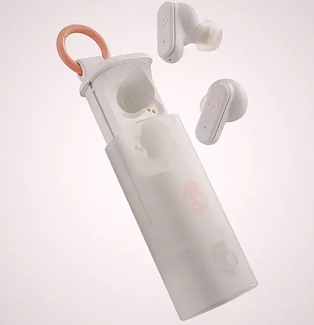 SKULLCANDY Dime EVO, In-ear True Wireless Earbud Bluetooth Bone Orange