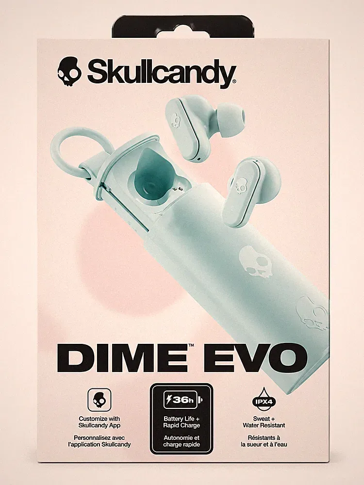 Skullcandy Dime Evo – Kabellose Bluetooth In-Ear-Kopfhörer
